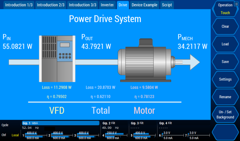 Custom Menu - Power Drive System Custom Menu - Power Drive System